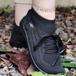 کتونی اسکیچرز ساقدار مشکی - مانتو پاتریس رشت