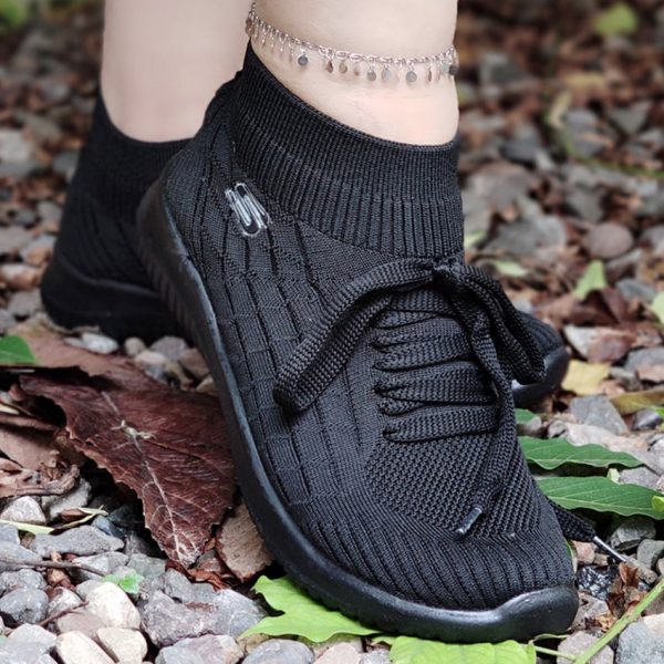 کتونی اسکیچرز ساقدار مشکی - مانتو پاتریس رشت