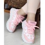 کتونی گل برجسته سفید صورتی  33000355 - Image 7