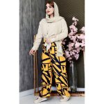 شلوار کرسپو طرحدار - مانتو پاتریس رشت