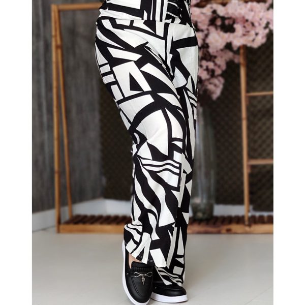 شلوار کرسپو طرحدار - مانتو پاتریس رشت