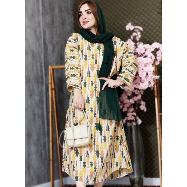 پیراهن بلند کاج - مانتو پاتریس رشت