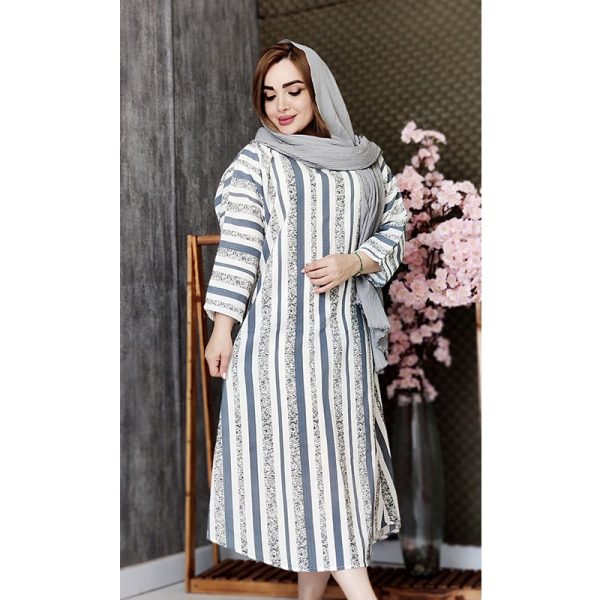 پیراهن بلند راه راه 35100185 - Image 4