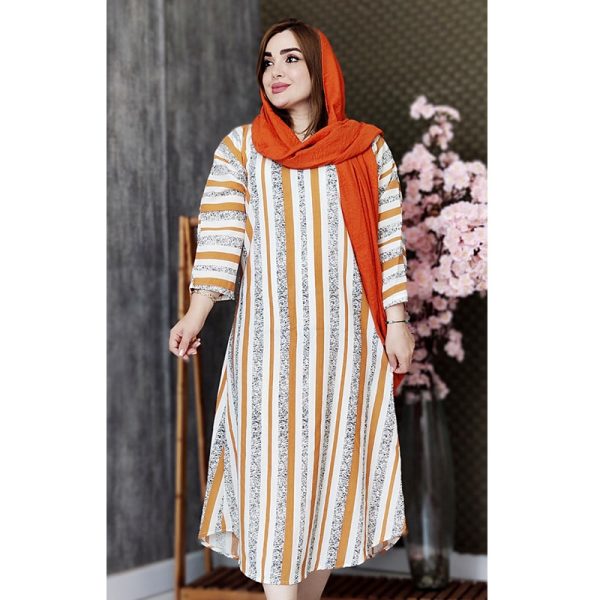 پیراهن بلند راه راه 35100185 - Image 2