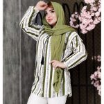 شومیز منگوله دار راه راه - مانتو پاتریس رشت