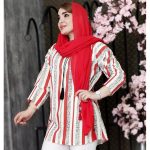 شومیز منگوله دار راه راه - مانتو پاتریس رشت