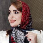 روسری نخی طرحدار - مانتو پاتریس رشت