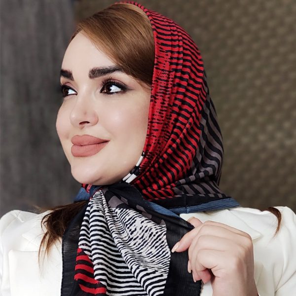 روسری نخی طرحدار - مانتو پاتریس رشت