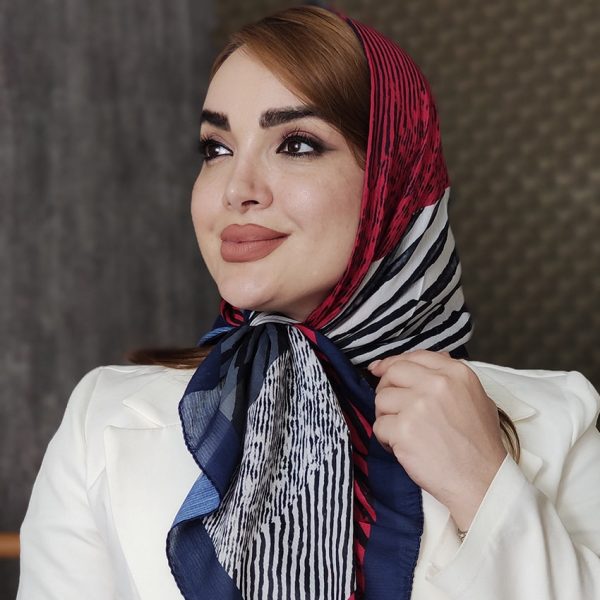 روسری نخی طرحدار - مانتو پاتریس رشت