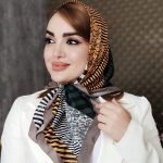 روسری نخی طرحدار - مانتو پاتریس رشت