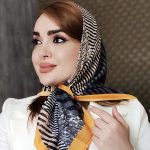 روسری نخی طرحدار - مانتو پاتریس رشت