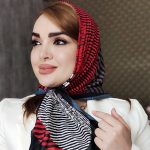 روسری نخی طرحدار - مانتو پاتریس رشت