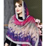 شال طرحدار آبرنگی 35700317/3 - Image 2