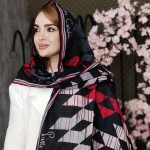 شال نخی لوزی - مانتو پاتریس رشت
