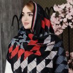 شال نخی لوزی - مانتو پاتریس رشت