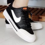 کتونی نایک مشکی سفید - مانتو پاتریس رشت