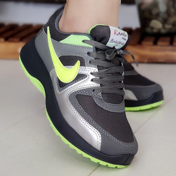 کتونی رامیلا مشکی سبز - مانتو پاتریس رشت