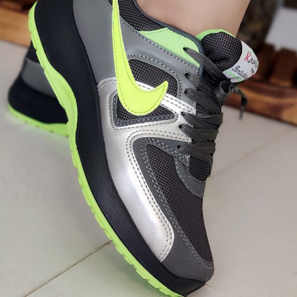 کتونی رامیلا مشکی سبز - مانتو پاتریس رشت