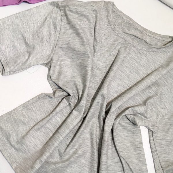 تیشرت کراپ ساده - مانتو پاتریس رشت