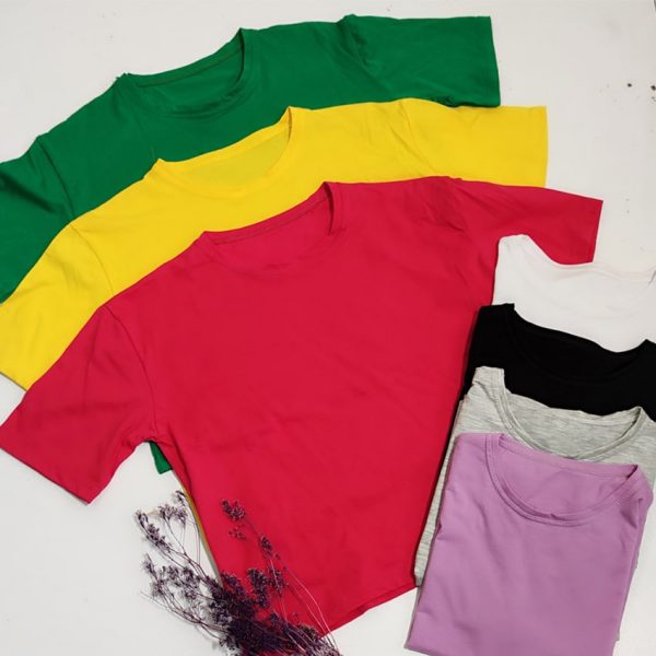 تیشرت کراپ ساده - مانتو پاتریس رشت