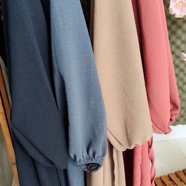 پیراهن ابروبادی بلند گلدوزی - مانتو پاتریس رشت