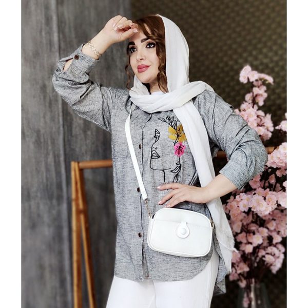 3760080.3-min مانتو گلدوزی رنگی 3760080 - Image 1