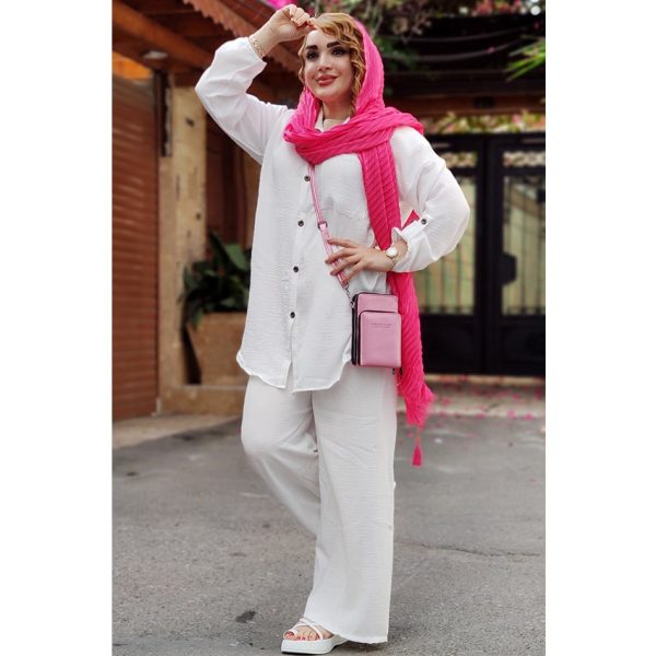 38300322-3-min ست مانتو شلوار شانتون سفید