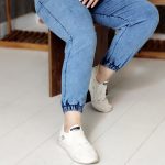 شلوار جاگر نیل آبی - مانتو پاتریس رشت