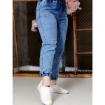 شلوار جاگر نیل آبی - مانتو پاتریس رشت