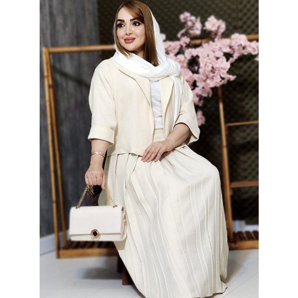 کت دامن  پلیسه  3900016 - Image 4