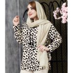 تونیک کراش پلنگی - مانتو پاتریس رشت