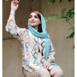 تونیک جلوبسته طرحدار - مانتو پاتریس رشت