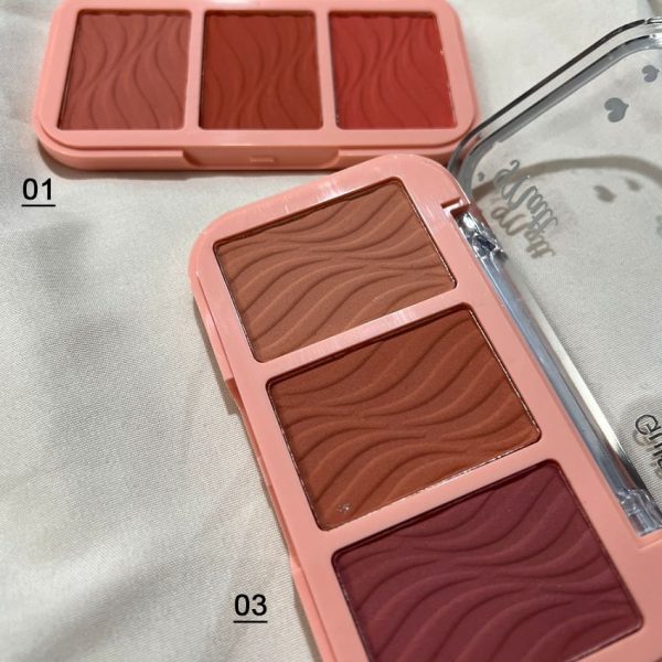 رژگونه 3 رنگ - مانتو پاتریس رشت