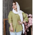 مانتو داکرون آستین پفی 3970038 - Image 7