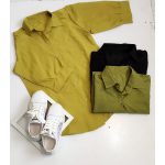 مانتو داکرون آستین پفی 3970038 - Image 13