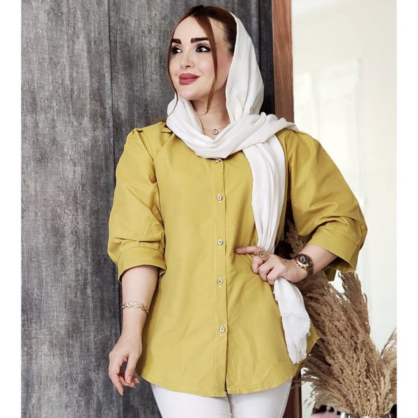 39700388-min مانتو داکرون آستین پفی - مانتو پاتریس رشت