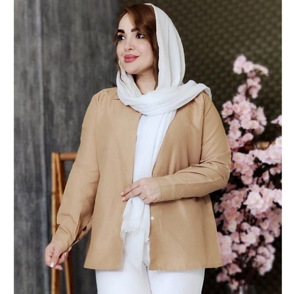 مانتو داکرون ساده رنگی - مانتو پاتریس رشت