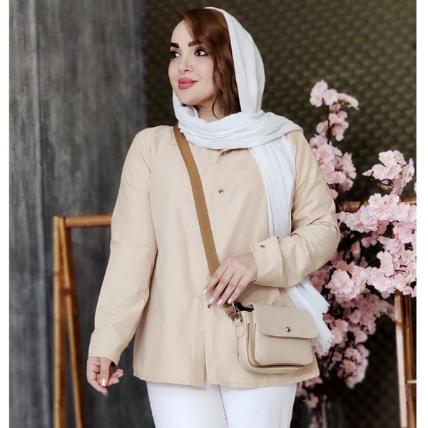 مانتو داکرون ساده رنگی - مانتو پاتریس رشت