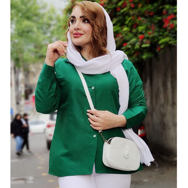 مانتو داکرون ساده رنگی - مانتو پاتریس رشت