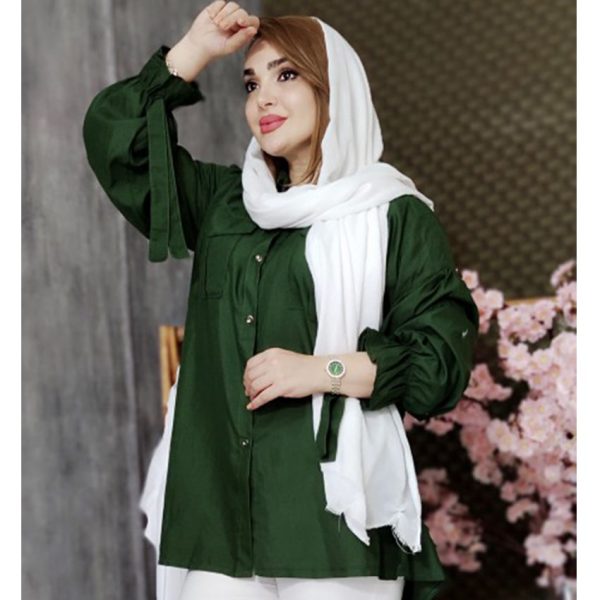 مانتو عروسکی آستین بندی 3970048 - Image 4