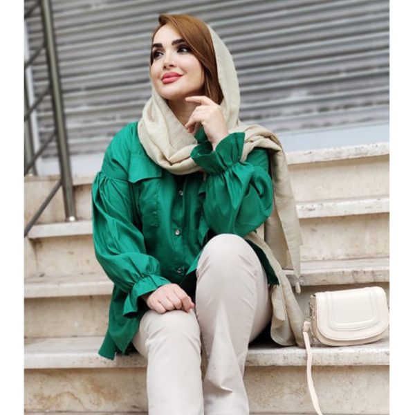 مانتو عروسکی آستین بندی 3970048 - Image 2