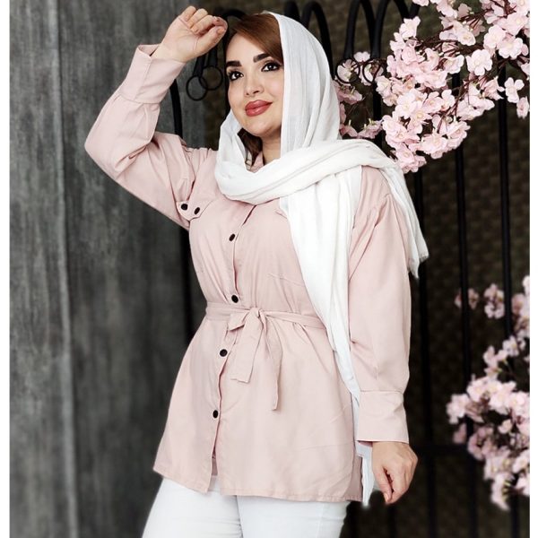 3970050-002-min مانتو داکرون کمربندی - مانتو پاتریس رشت