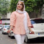 مانتو راه راه نخی - مانتو پاتریس رشت