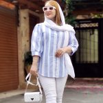 مانتو راه راه نخی - مانتو پاتریس رشت