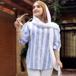 مانتو راه راه نخی - مانتو پاتریس رشت