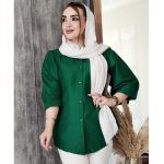 مانتو داکرون آستین پفی - مانتو پاتریس رشت