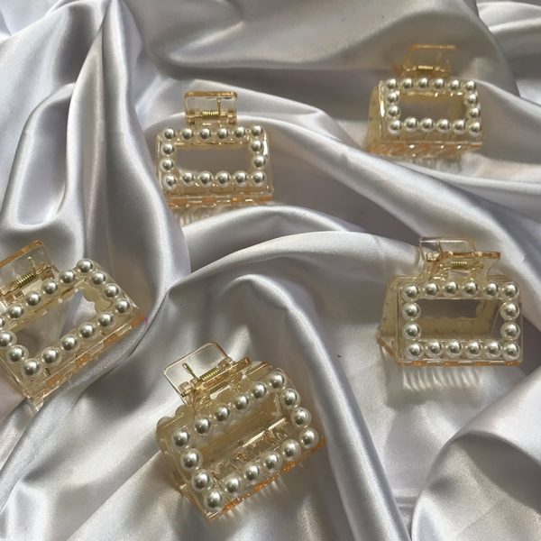 کلیپس مستطیل مرواریدی - مانتو پاتریس رشت