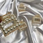 کلیپس مستطیل مرواریدی - مانتو پاتریس رشت