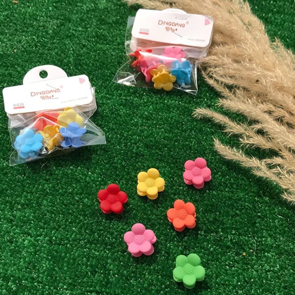 پک کلیپس ریز گل رنگی - مانتو پاتریس رشت