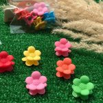 پک کلیپس ریز گل رنگی - مانتو پاتریس رشت